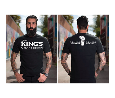 The Kings Craft Tee branding design graphic design logo merchandise