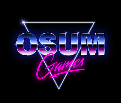 OSUM Games Logo branding design graphic design logo