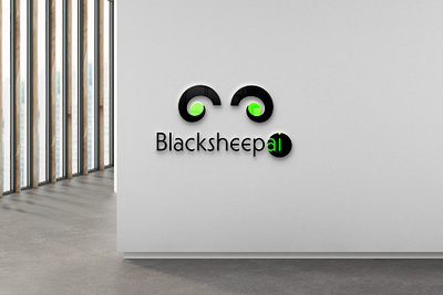 Black sheep AI Logo Design branding logo logo design