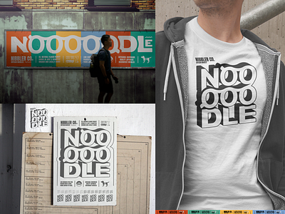 Brand Identity Case Study "Nibbler Co. Noodle" branding design graphic design illustration interface design logo typography vector