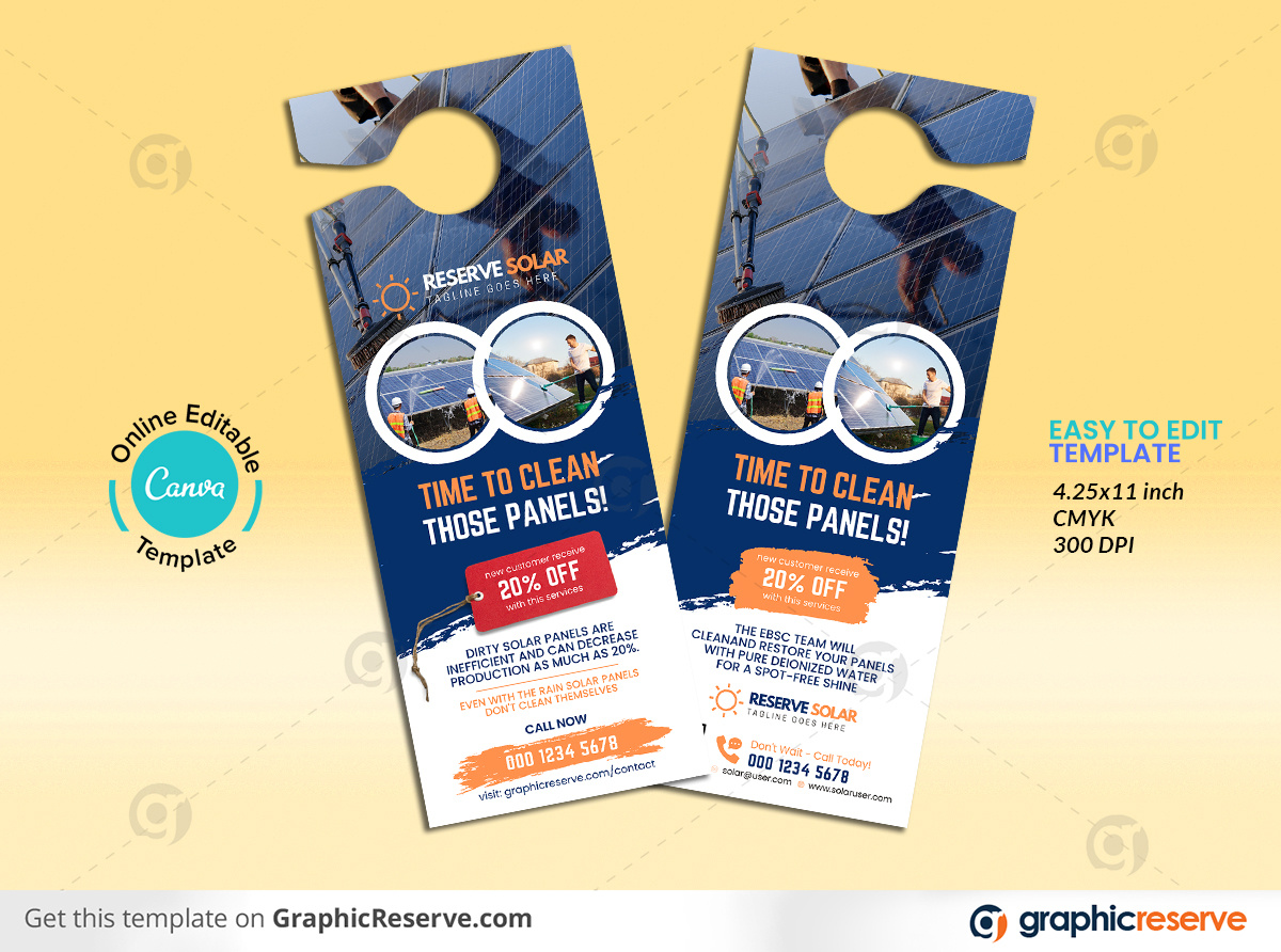 Example of I Will Design Door Hangers For You