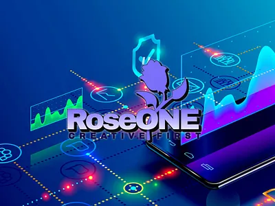 RoseONE branding design graphic design illustration ilustration logo
