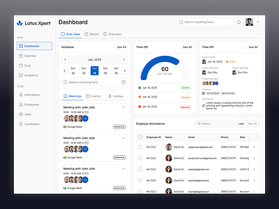 HRM Dashboard Check in/ out | UI Website Design capi dashboard dashboard design hr management hr management dashboard hr management dashboard design hr management design hrm dashboard check inout interactive design ui ui design ui ux user research ux ux design