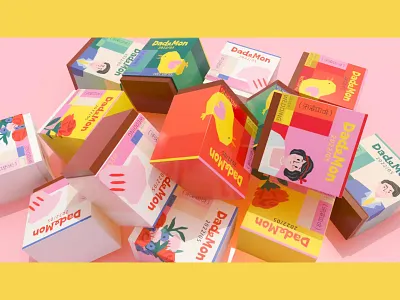 C4D/样机/盒子 c4d design illustration logo ui