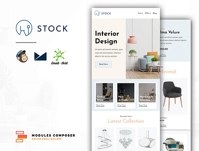 Stock - Email for Furniture & Interior Design
