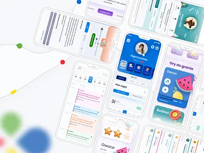 BILINGUAL FUTURE.APP - Platform for Learning animation app application branding concept design graphical illustration learning logo mobile platform project shot student teacher ui user inteface ux vector