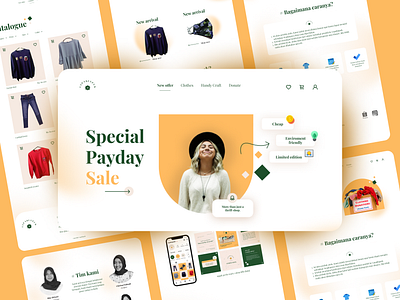 Thrift Website clothes exploration thrift thrift app ui ui design