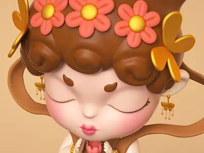 Drinking incense (soil) 3d design ip 三维 手办 盲盒