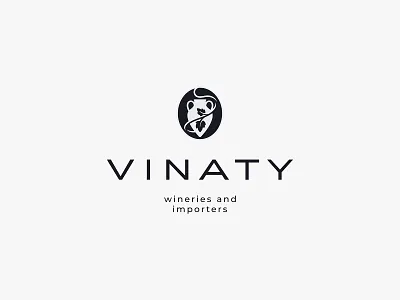 Logo for an online wine selection service brand branding cafe design food graphic design identity illustration logo logo design restaurant wine
