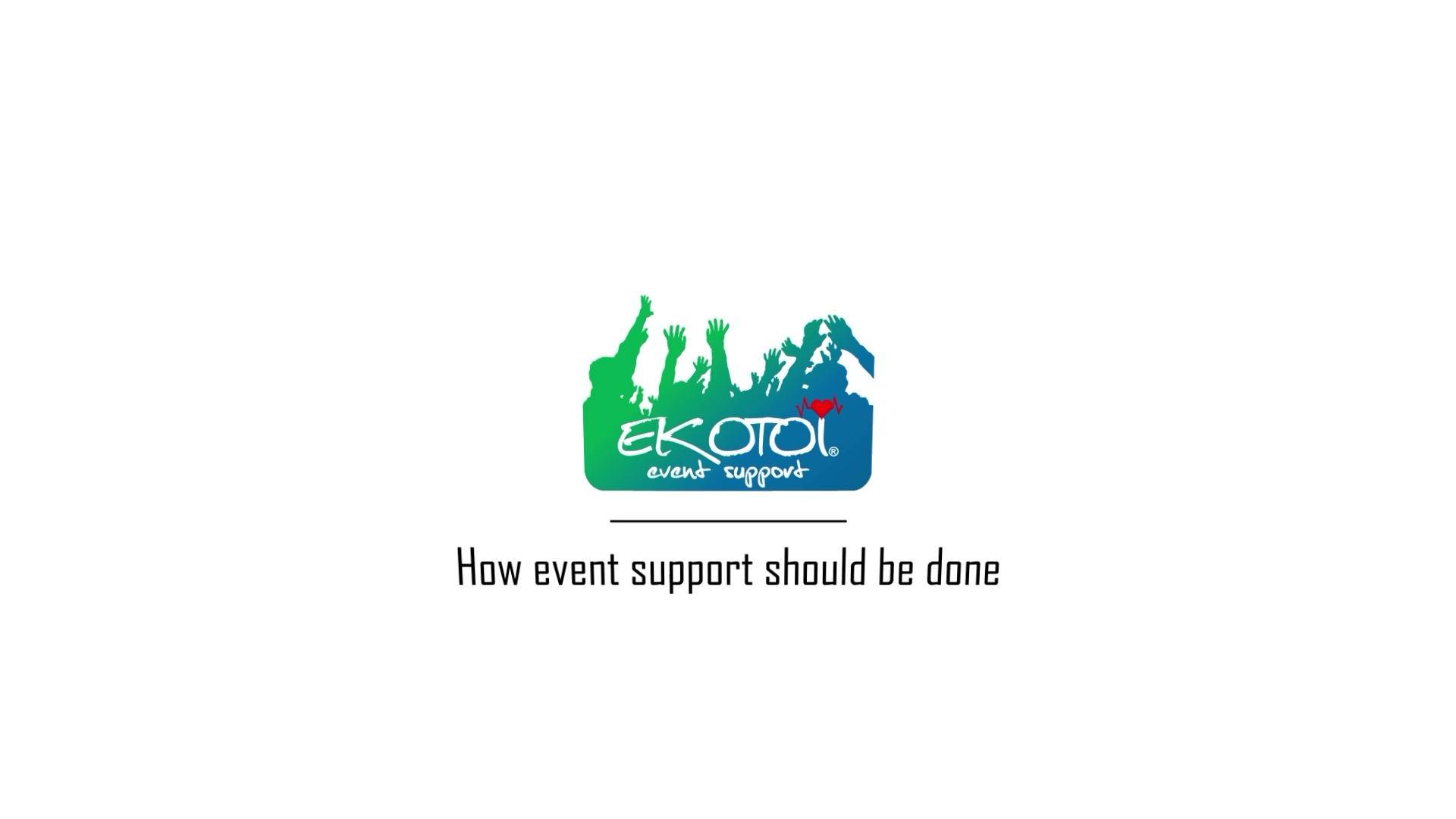 Ekotoi Event Support logo animation 2d 2d animation 2d logo 3d animation branding flat flat logo graphic design logo logo animation minimal minimalistic motion motion graphics vector