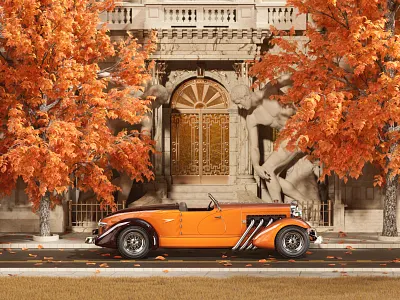 Spring Luxury Building 3d 3dart 3dartist 3drealistic art artist cinema4d design graphic design luxury maxon modeling redshift rendering spring