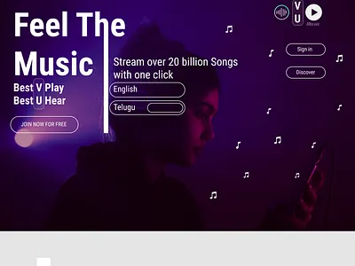 Design of Music Application branding entertainment graphic design illustration logo music ui vector