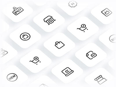 Myicons✨ — Shopping, Ecommerce vector line icons pack design system figma figma icons flat icons icon design icons icons design icons library icons pack interface icons line icons sketch icons ui ui design ui designer ui icons ui kit web design web designer