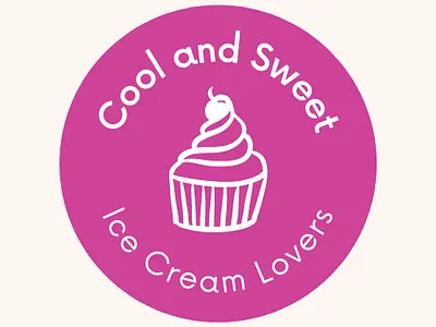 Logo Design For Ice Cream Brand branding ice cream logo ice cream logo design ice cream logo ideas ice cream logo marker logo design minimalist
