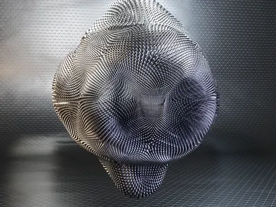 Breathing Bits 3dart blender3d