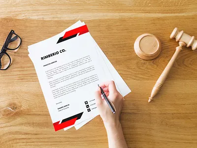 Letterhead Design adobe illustrator branding design graphic design illustration letter head letterhead design letterhead design ideas