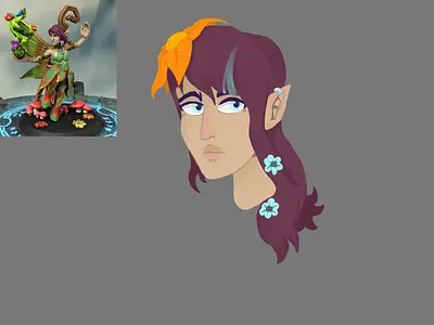 Callico digital art original character