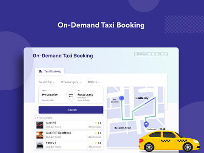 Taxi Booking Ui booking landing page taxi taxibooking ui uiux ux web design