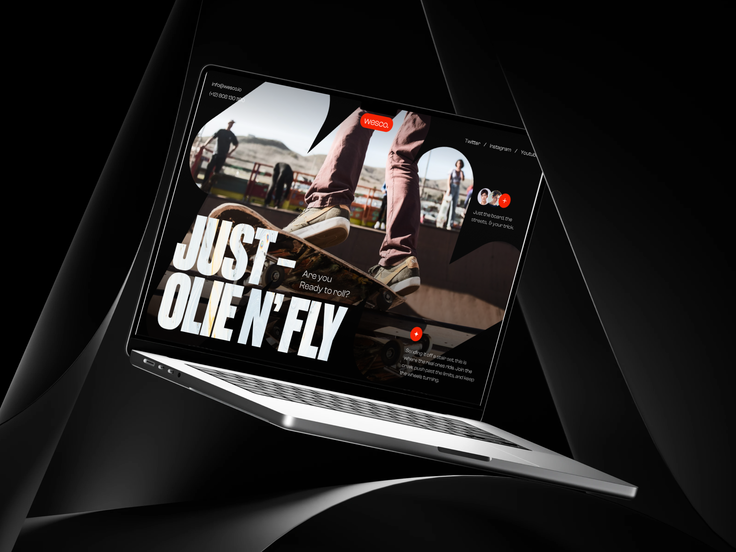 Example of Full Time UI & Graphic