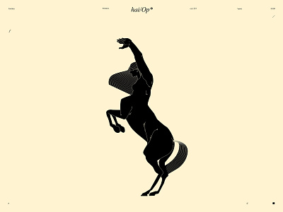 Hai /Op* abstract centaurus illustration centraurus composition design figure figure illustration horse horse illustration illustration laconic lines minimal poster woman womanillustration