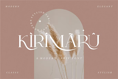 Free Kirimaru - Font calligraphy display font display typeface elegant font font font awesome font family fonts handwritten lettering modern font modern fonts sans serif sans serif font script serif font type typedesign typeface vintage font