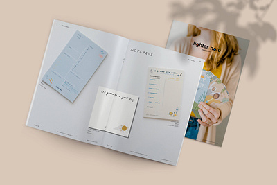 Lighter Note Wholesale Catalog catalog design graphic design greenville sc layout wholesale