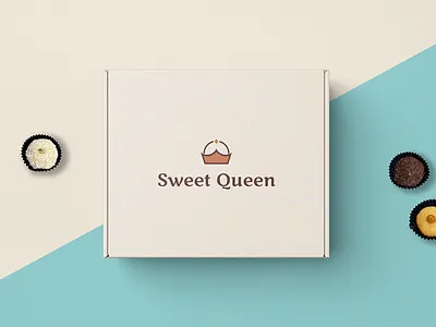 Visual identity for sweet queen brand branding design graphic design logo queen sweet visual identity