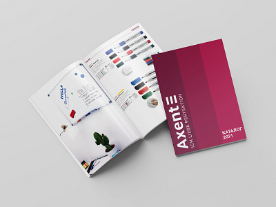 Catalogue Axent branding catalog design graphic design