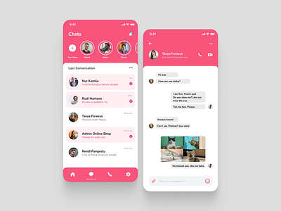 User-Friendly Design For a Chat Mobile App