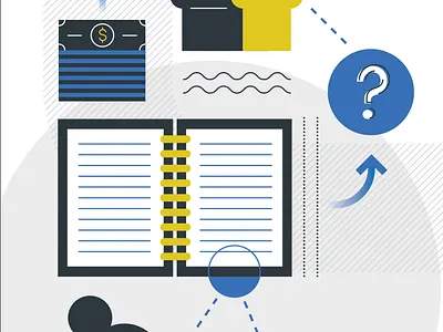 Editorial Spread Infographics | Family Resources | Celiac branding celiac editorial editorial illustration flat geometric health icon icons illustration infographic line patterns typography vector