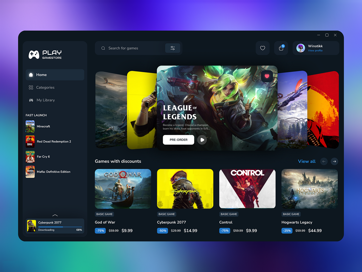 game-store-app-by-ilya-kolesnikov-on-dribbble