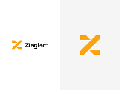 Z | Ziegler AG agriculture agro brand branding design equipment geometric geometry illustration illustrator logo logo design logo mark mark minimal modern photoshop symbole vector yellow