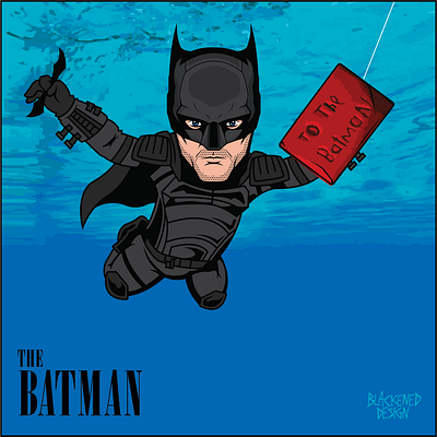 Nevermind bat batman cobain kurt nirvana