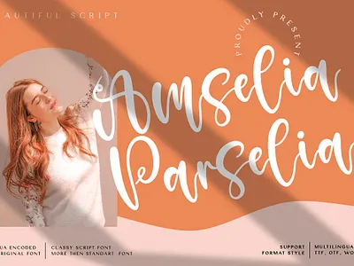 Amselia Parselia girly script