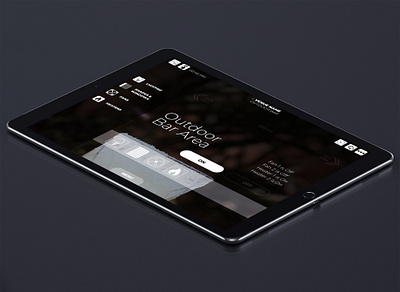 iPad App GUI for Venue Automation System app design automation bar cbus css gui icons ipad smart home ui venue wallpapers