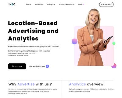 INEO Website Redesign