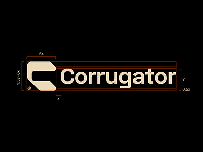 Corrugator® - Visual Identity blockchain branding c lettermark c logo cardboard crypto cryptocurrency design illustration logo minimalism simple ui visual identity