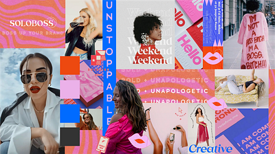 Brand Refresh | Mood Board brand design brand identity brand strategy branding design logo mood board