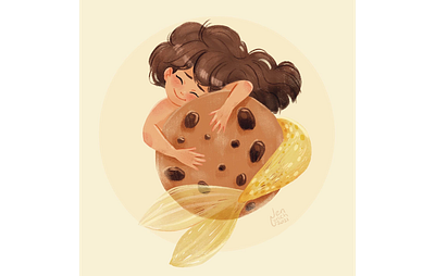 Cookie Mermaid character design character illustration childrens illustration design digital art illustration