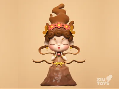 Drinking incense (soil) 3d design ip 三维 手办 盲盒