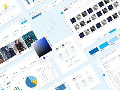 Web Platform Design Concept - Kutesmart b2c business c2m cloth clothes clothing color fashion functional manufacture minimal modern online shop shopping supplier ui ux wearing web app web app design web design