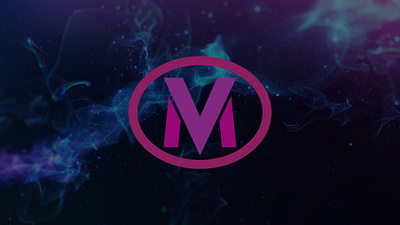 Logo-Design-MV-Music-Corporate-Letter-Typography-Shape-Round branding business colorful corporate creative design graphic design illustration ion letter logo logo design logotype music mv professional round shape typography unique