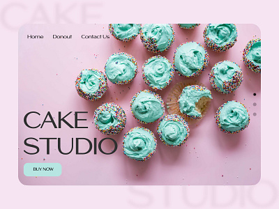 Bakery Landing Page bakery design landing page ui ui design ux ux design web design