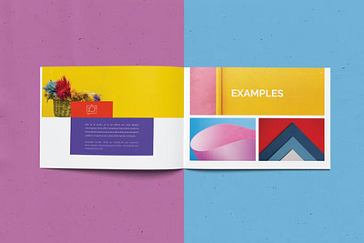 Free A5 Portfolio abstract agency artist brand branding brochure business clean colorful company creative graphic design marketing minimal photography portfolio portfolio design portfolio template profile simple