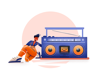 Everything Old is New Again article blog post branding d2c design drawing illustration illustrator logo marketing radio ui vintage