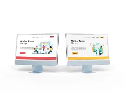 Free Display Screen Mockup abstract apple clean design device display display font imac mockup monitor presentation realistic screen screen mockup screen mockups showcase simple theme ui ux