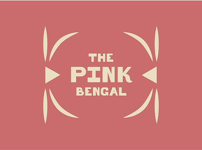 The Pink Bengal Hotel Logo boutiquebranding branddesign brandidentity branding denverdesigner design graphic design hotelbranding illustration logo ui