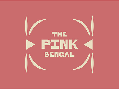 The Pink Bengal Hotel Logo boutiquebranding branddesign brandidentity branding denverdesigner design graphic design hotelbranding illustration logo ui