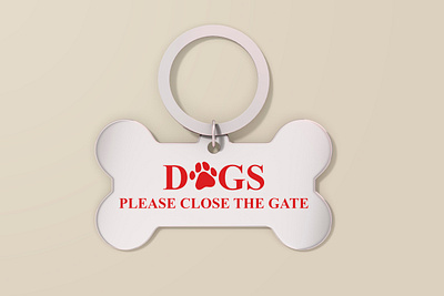 Logo-Design-Dog-Notice-Bandit-Sign-Paw-Pet-House-Bone-KeyRing bandit bone branding business design dog graphic design house illustration keyring logo logo design notice paw pet shaped sign tag top vector