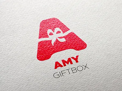 Amy Giftbox / Branding Project branding design graphic design logo typography vector